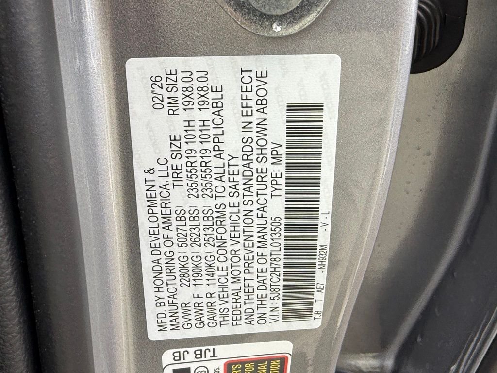 New 2026 Solar Silver Metallic Acura Advance Package image 29