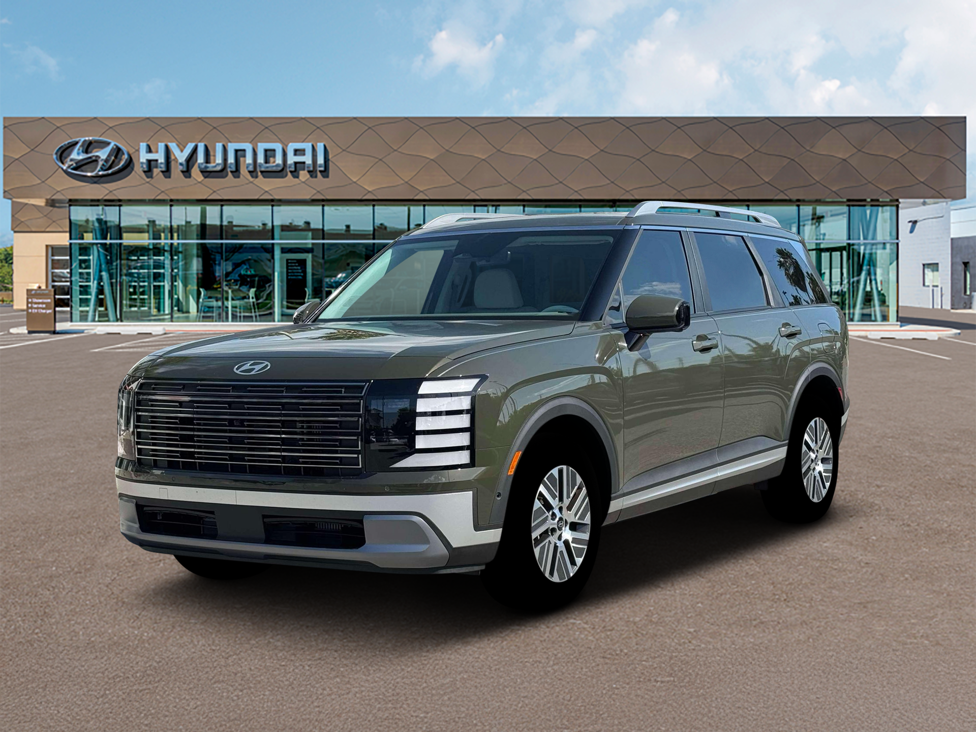 New 2026 Titan Green Hyundai Blue SEL Premium image 1
