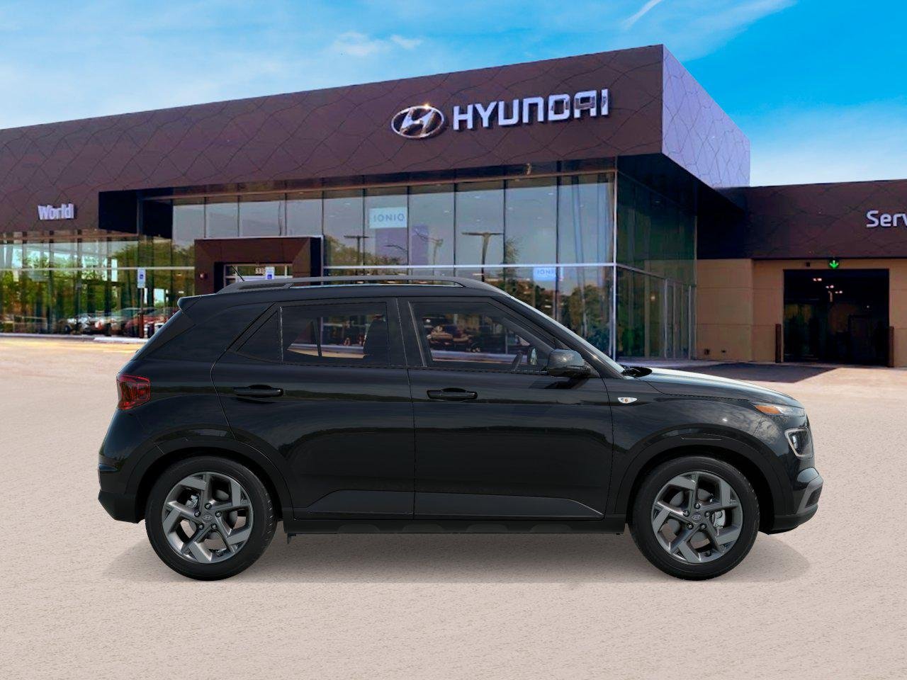 New 2026 Onyx Black Hyundai SEL image 7
