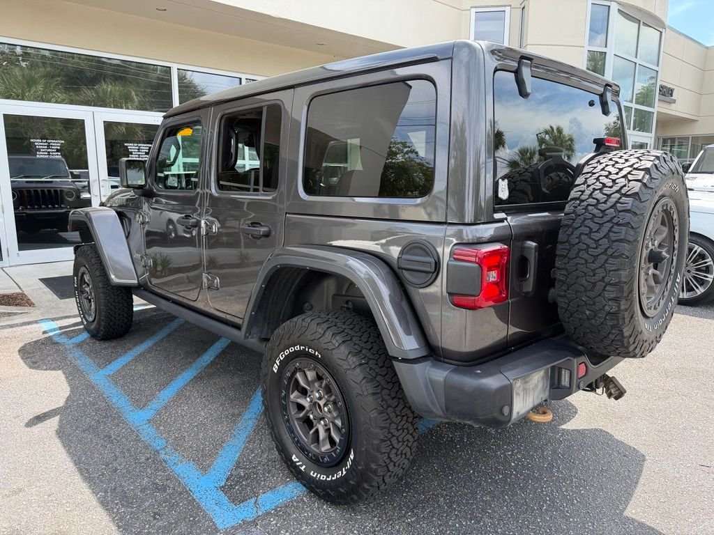 Used 2021 Gray Jeep Unlimited Rubicon 392 image 3