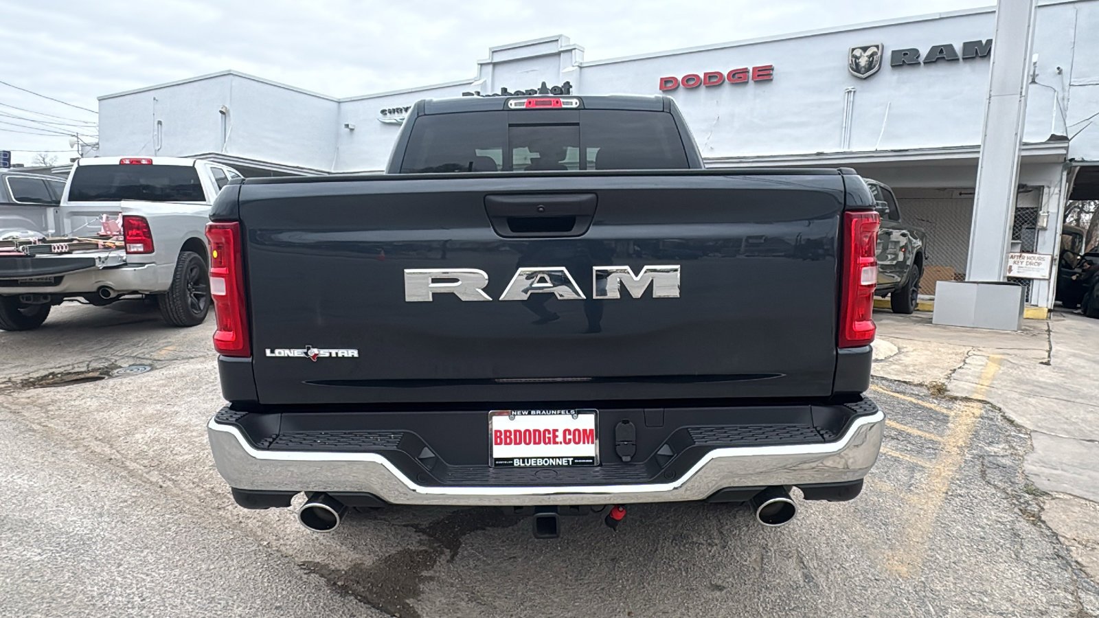 New 2026 Forged Blue Metallic Exterior Paint RAM Lone Star image 6
