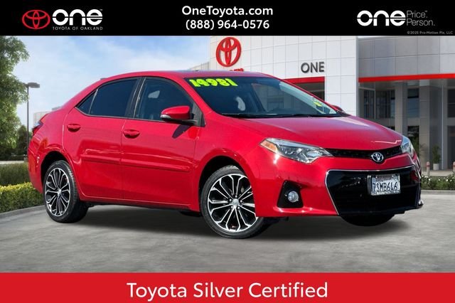 2016 Toyota Corolla S Plus