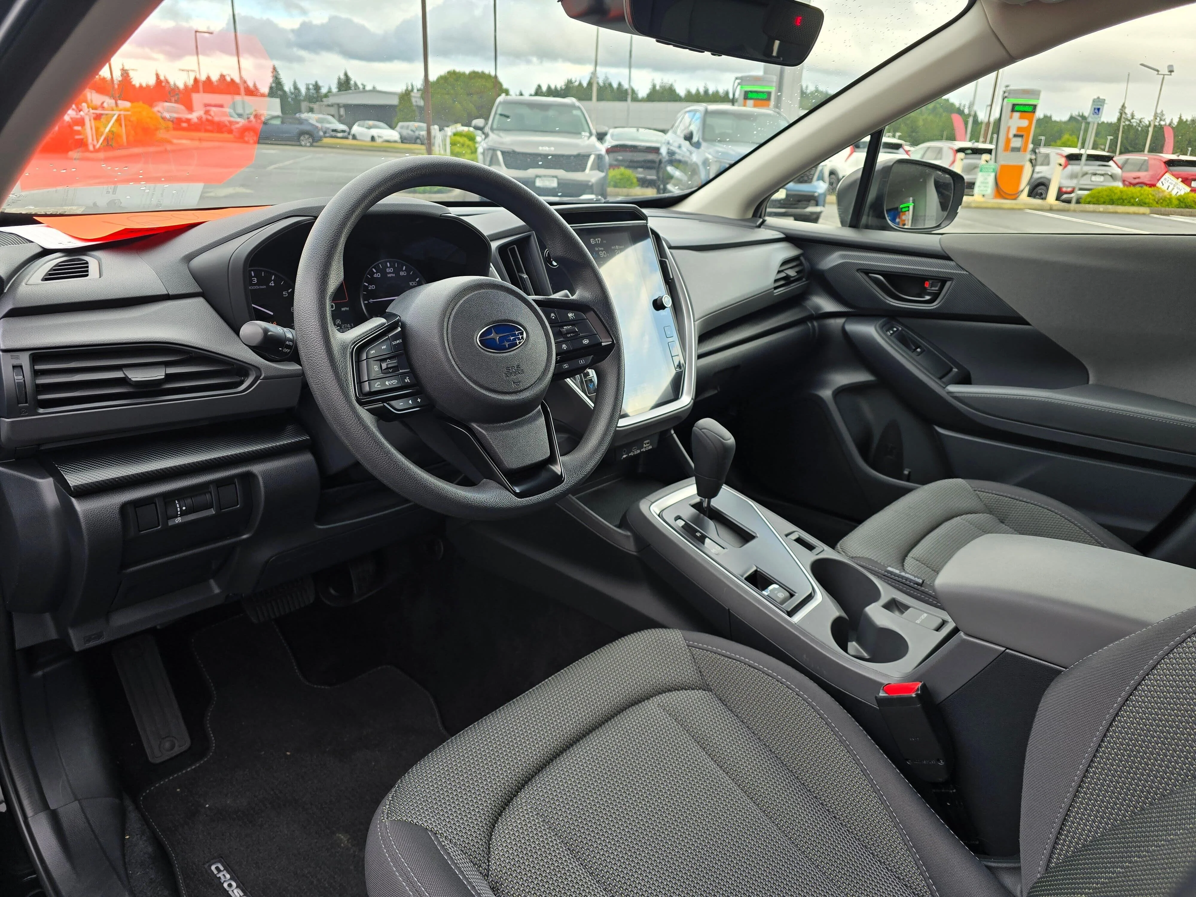 Used 2024 Crystal Black Silica Subaru Premium image 11