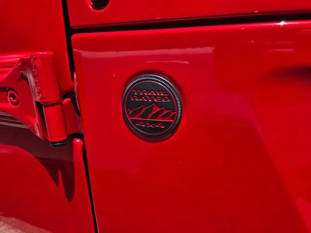 Certified Used 2025 Red Jeep Rubicon image 3