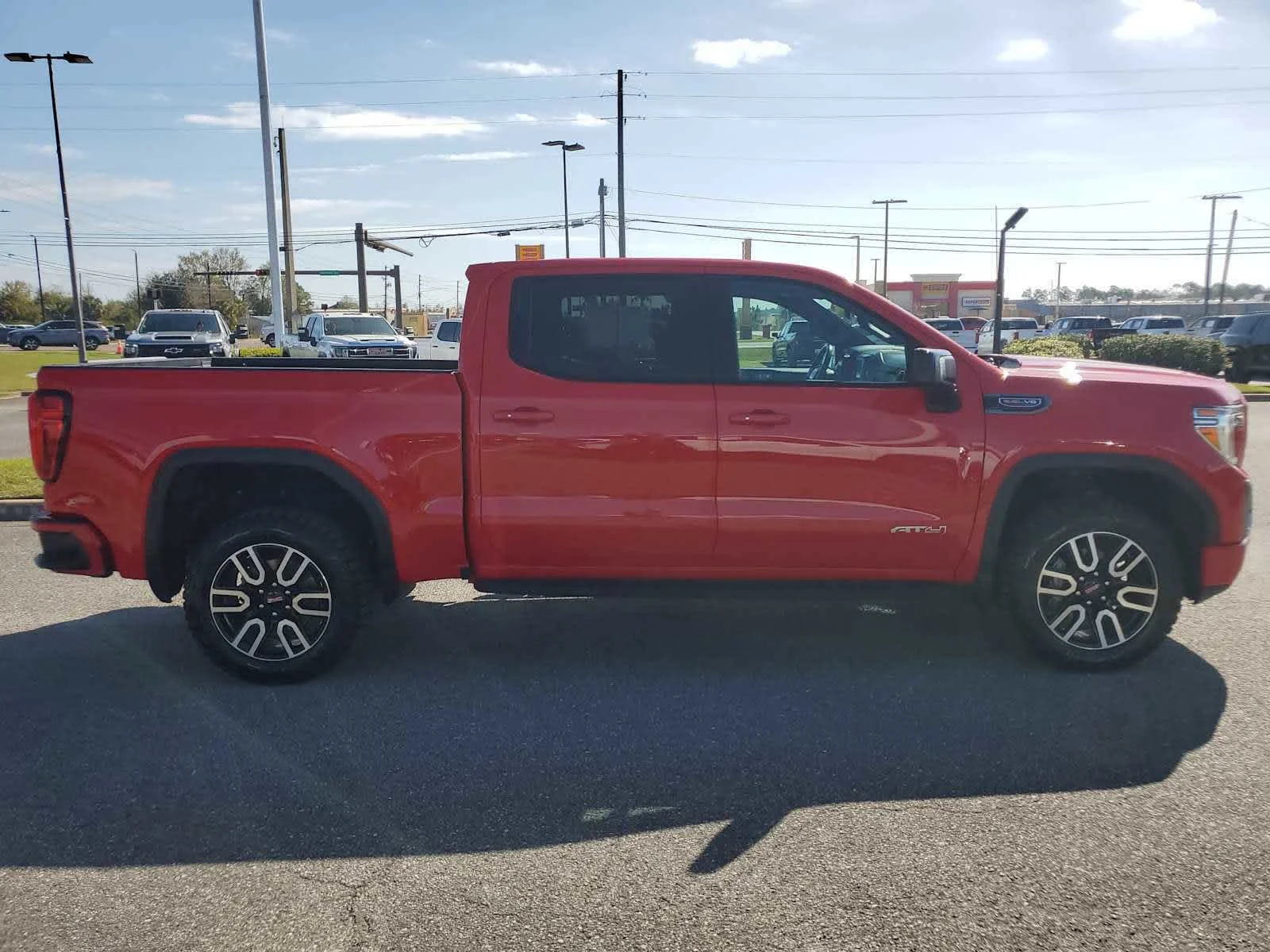 Used 2021 Cardinal Red GMC AT4 image 7