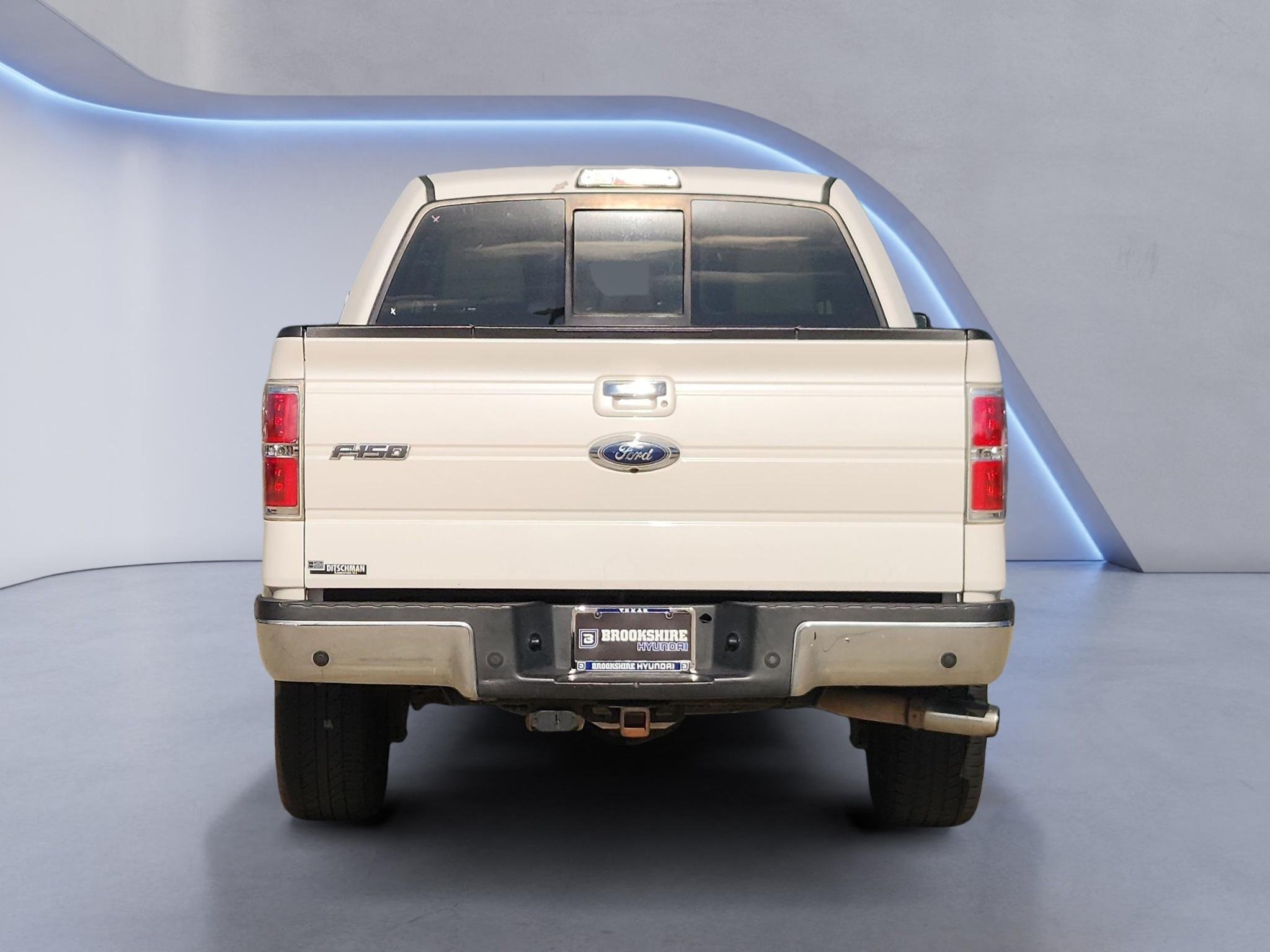 Used 2013 White Platinum Metallic Tri-Coat Ford Lariat image 7