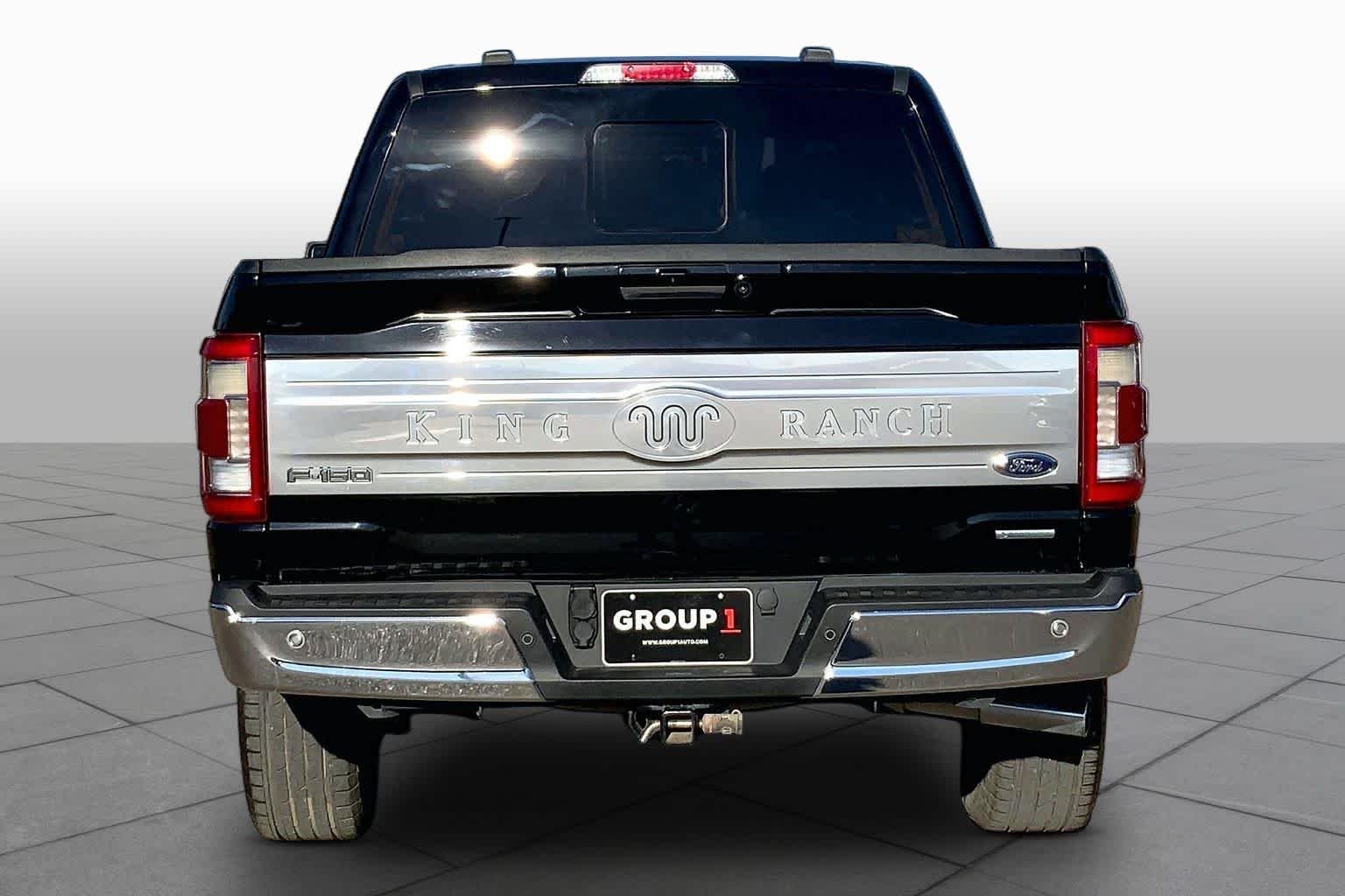 Used 2021 Agate Black Metallic Ford King Ranch image 4