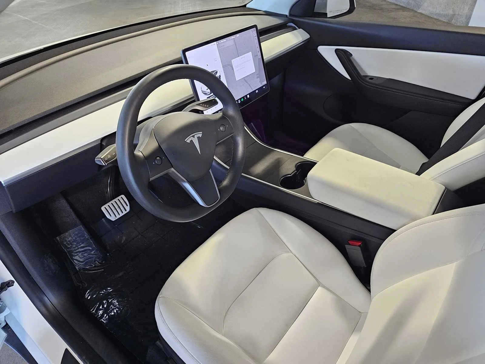 Used 2020 Pearl White Multi-Coat Tesla Performance image 2