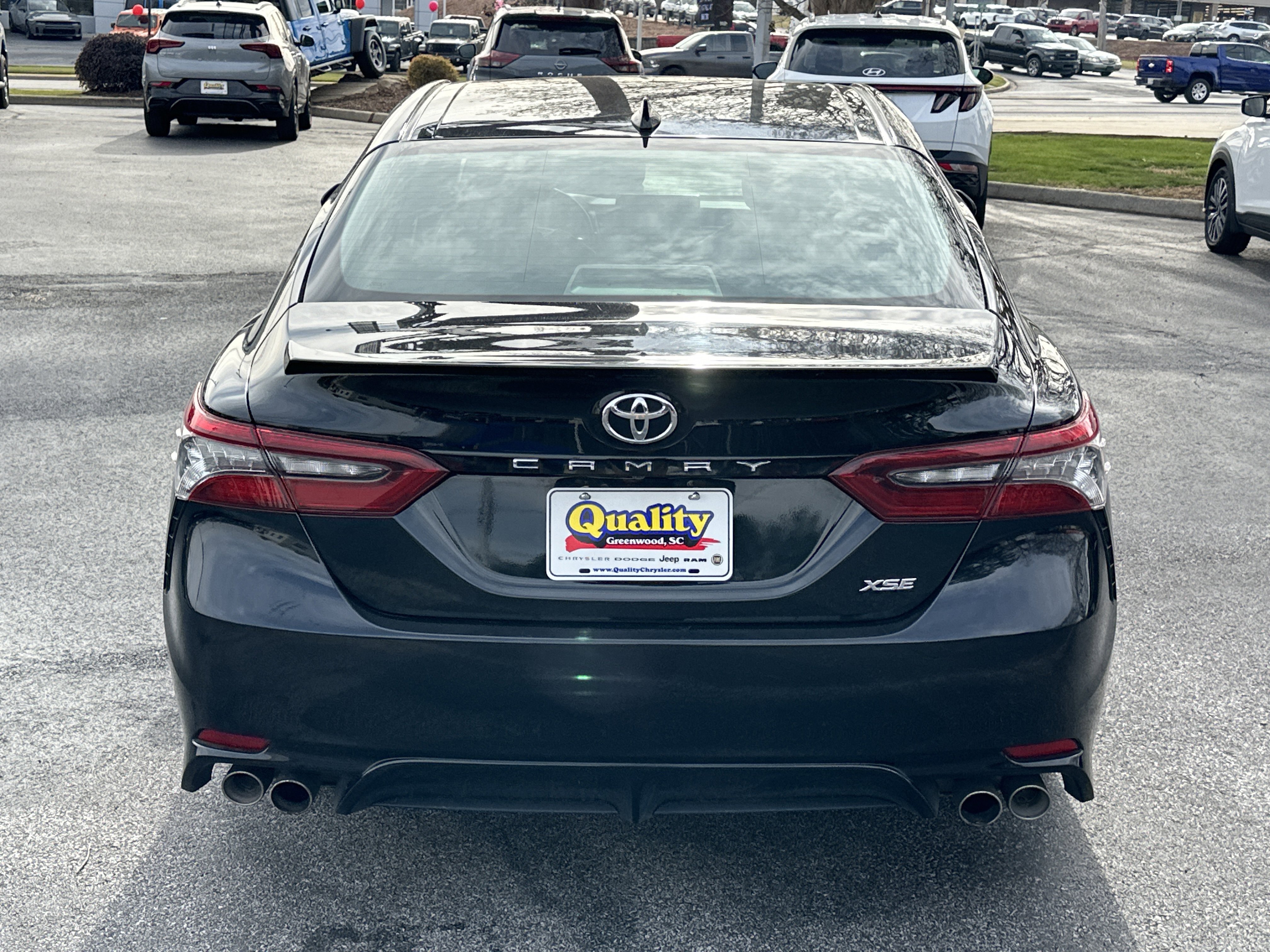 Used 2024 Black Toyota XSE image 7