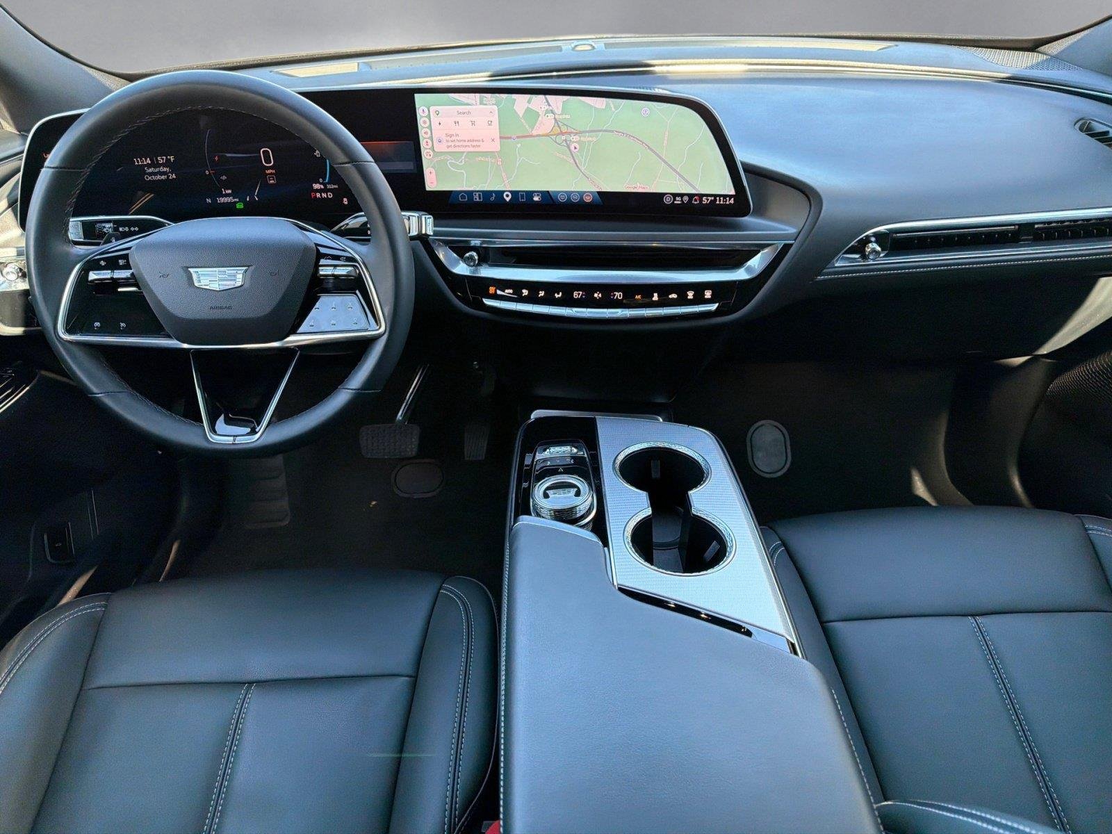 Used 2024 Stellar Black Metallic Cadillac Tech image 3