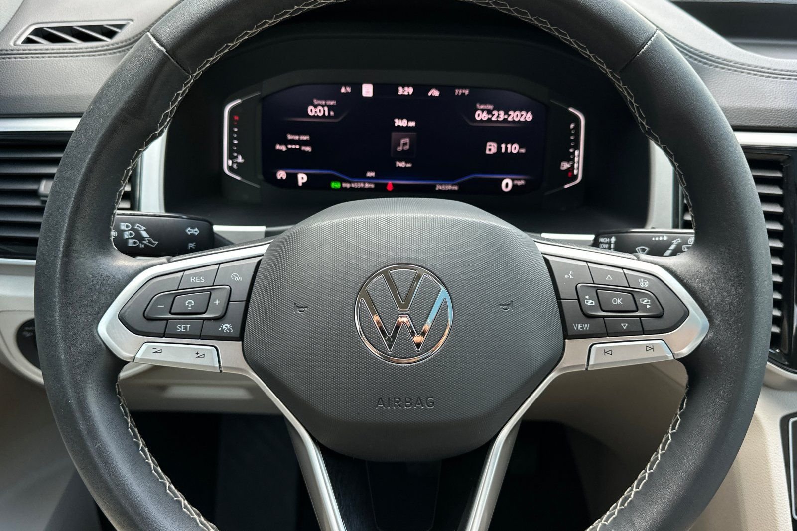 Certified Used 2023 Blue Metallic Volkswagen SEL image 24