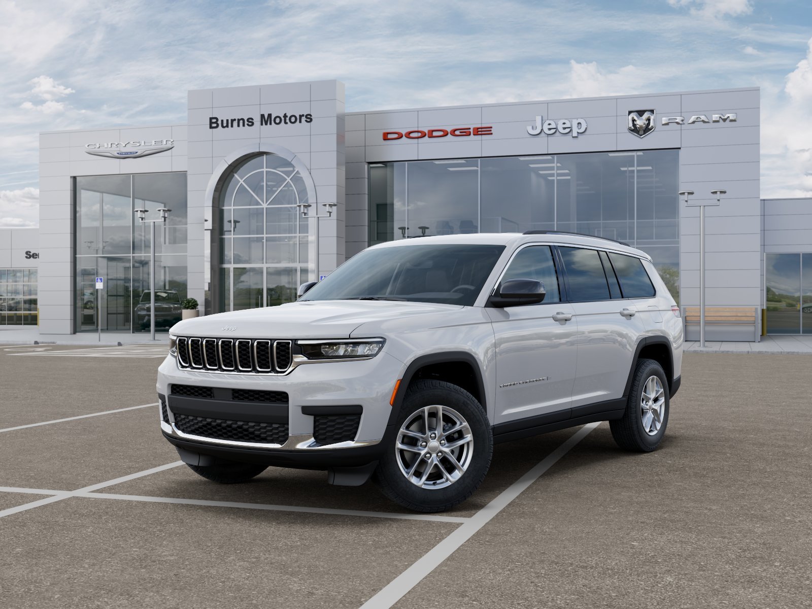 New 2026 Bright White Clear-Coat Exterior Paint Jeep Laredo X image 27