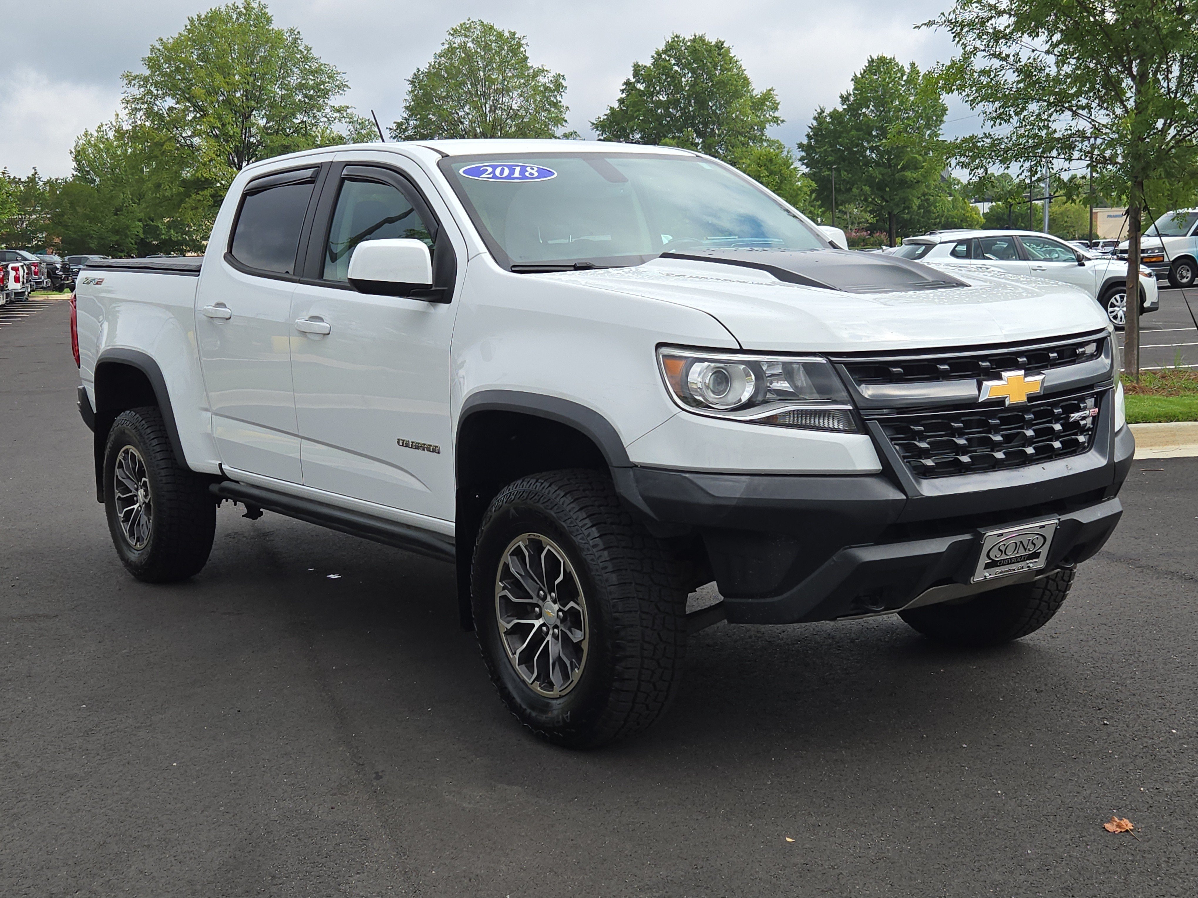 Used 2018 SUMMIT WHITE Chevrolet 4WD ZR2 image 5