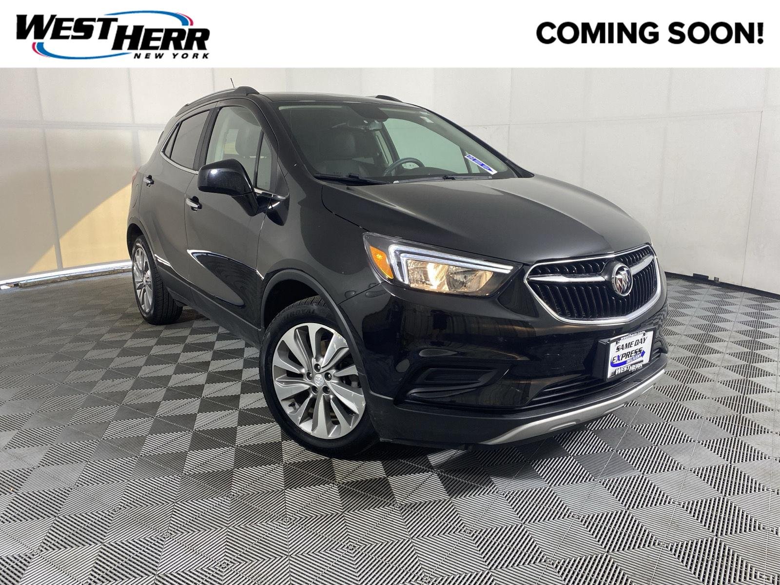Used 2020 Ebony Twilight Metallic Buick Preferred image 1