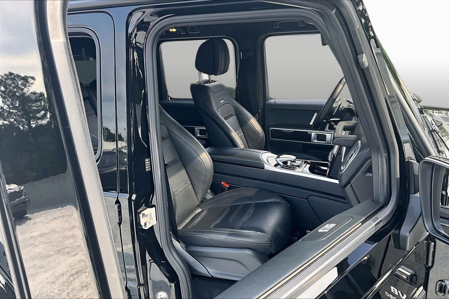 Used 2021 designo Platinum Black Metallic Mercedes-Benz AMG® G 63 image 9