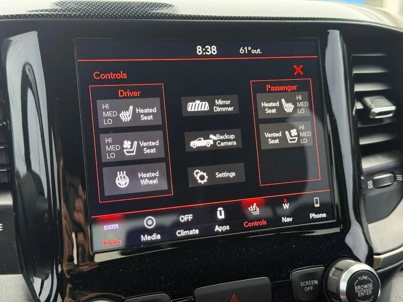Used 2019 Flame Red Ram Sport 4x4 Crew Cab 5