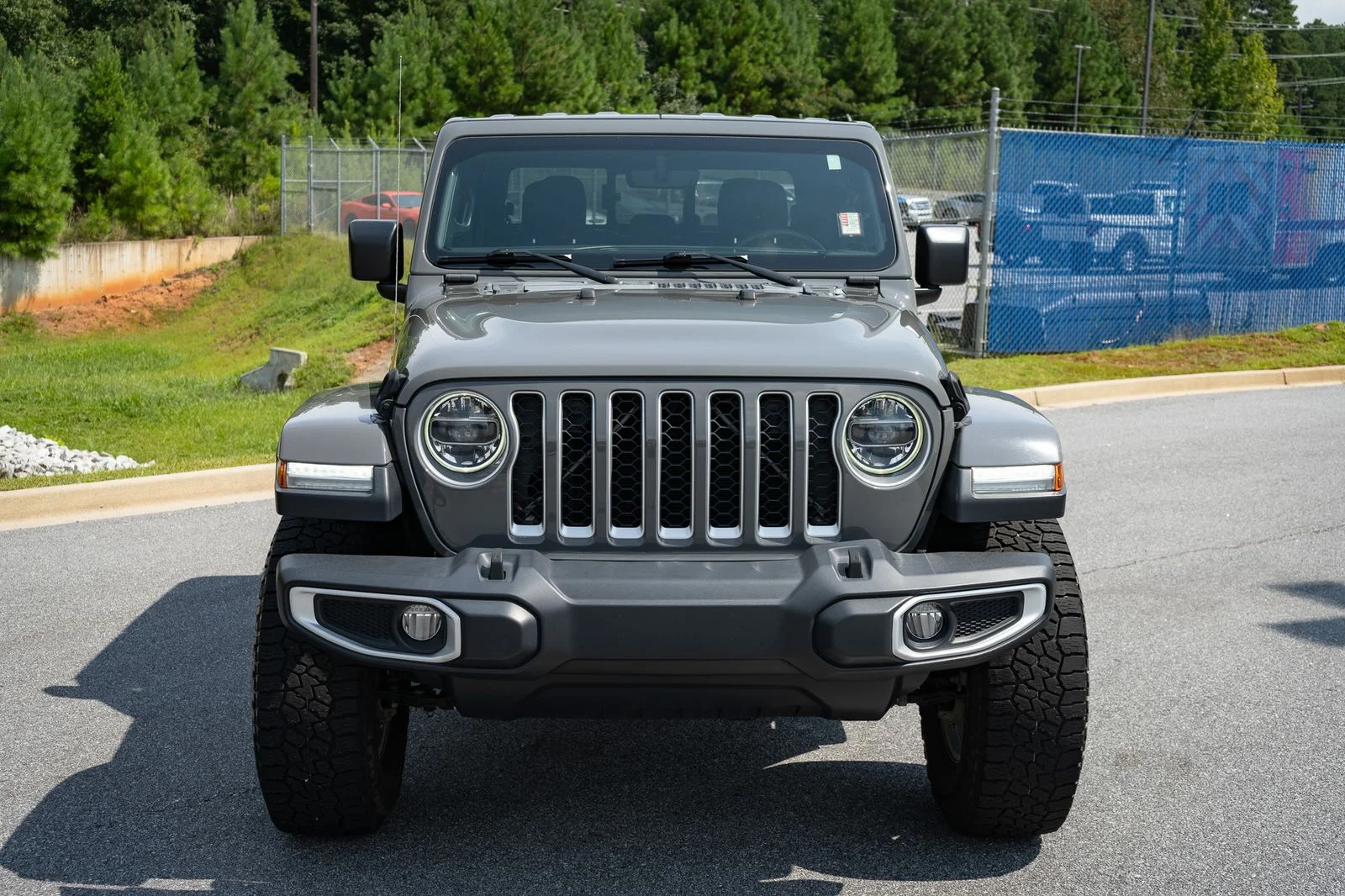 Used 2020 Gray Jeep Overland image 2