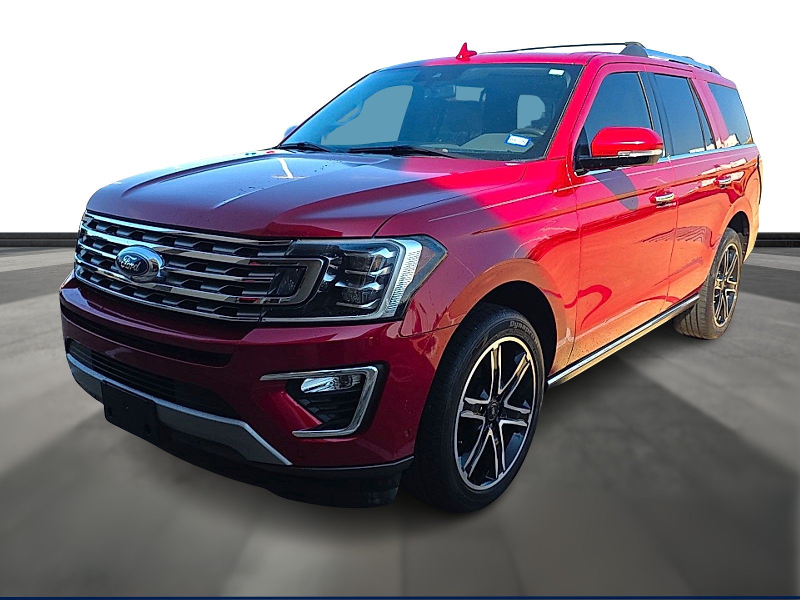 Used 2020 Rapid Red Metallic Tinted Clearcoat Ford Limited image 1