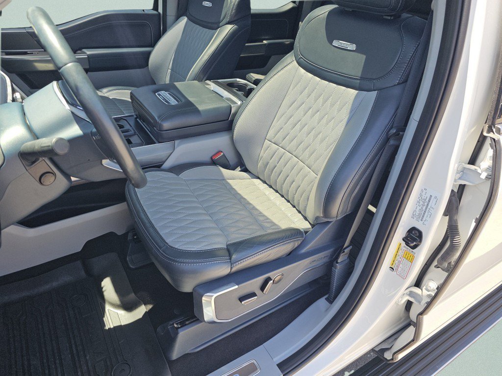 Certified Used 2022 White Metallic Ford Limited image 6