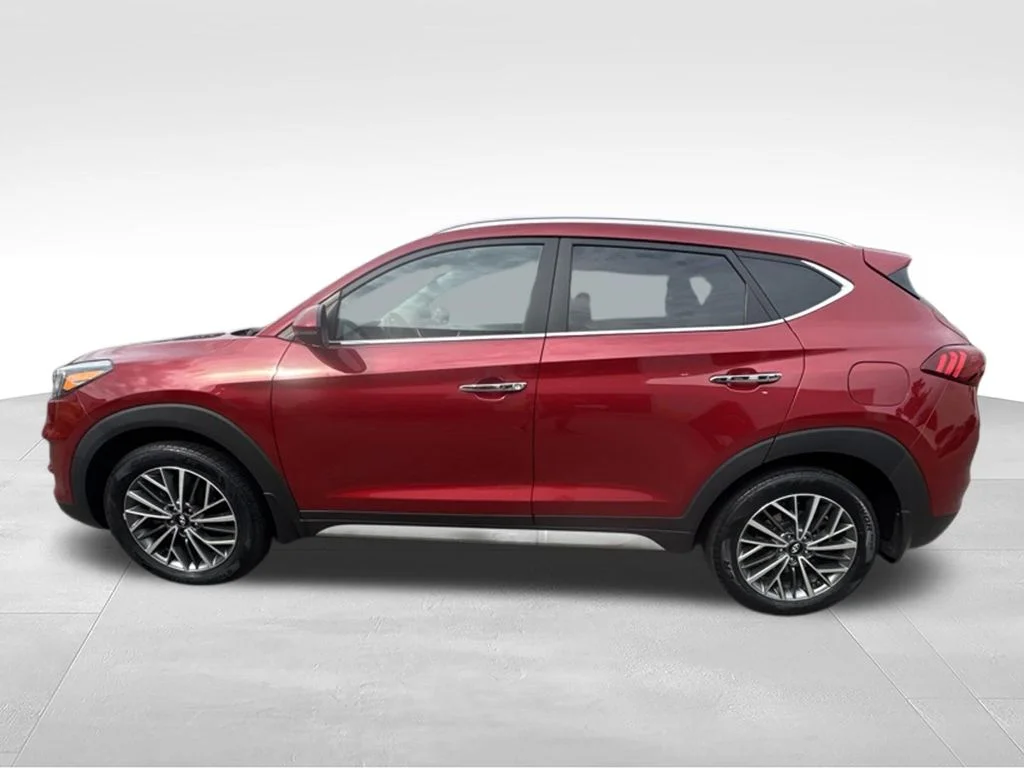Used 2021 Red Crimson Hyundai Limited image 3