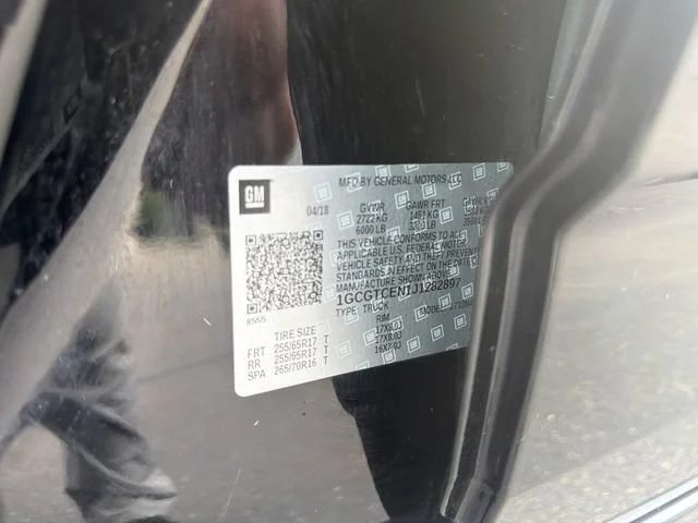 Used 2018 BLACK Chevrolet 4WD LT image 35