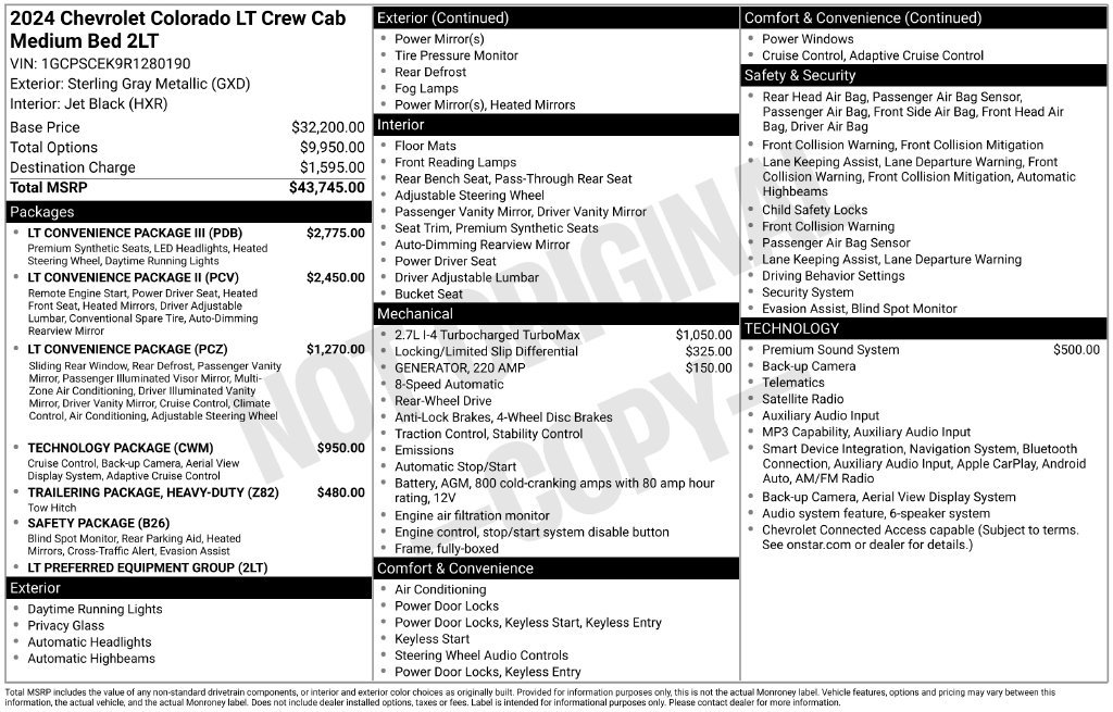 Used 2024 Gray Chevrolet LT image 26