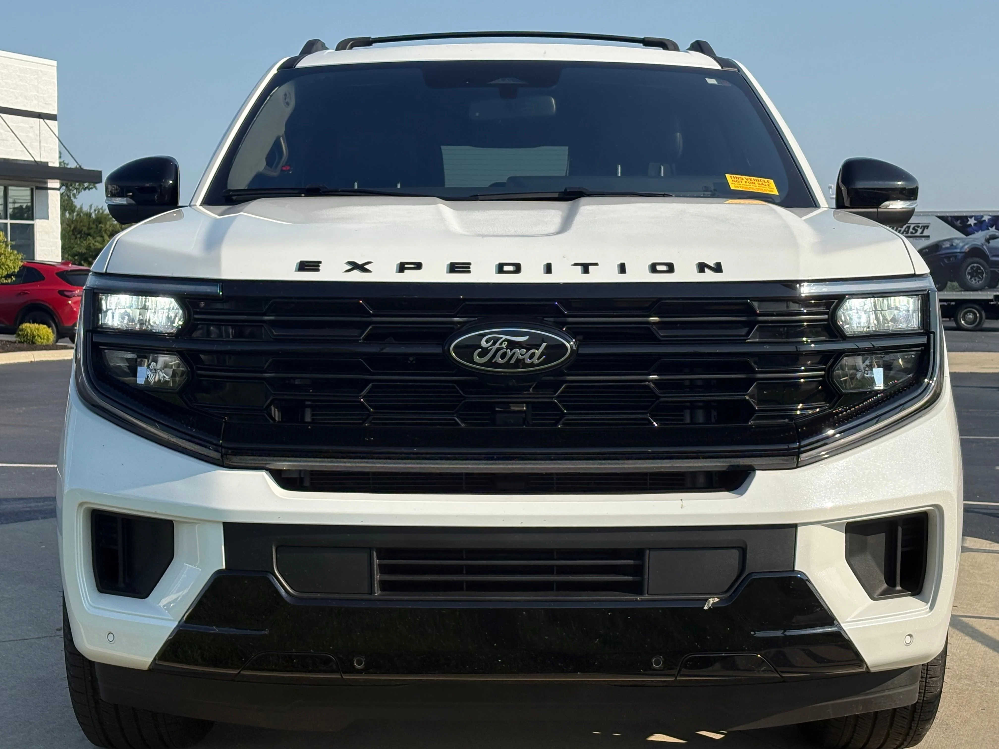 Used 2025 White Metallic Ford Platinum image 2