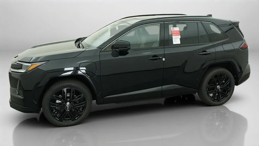New 2026 Midnight Black Metallic Toyota XSE image 3