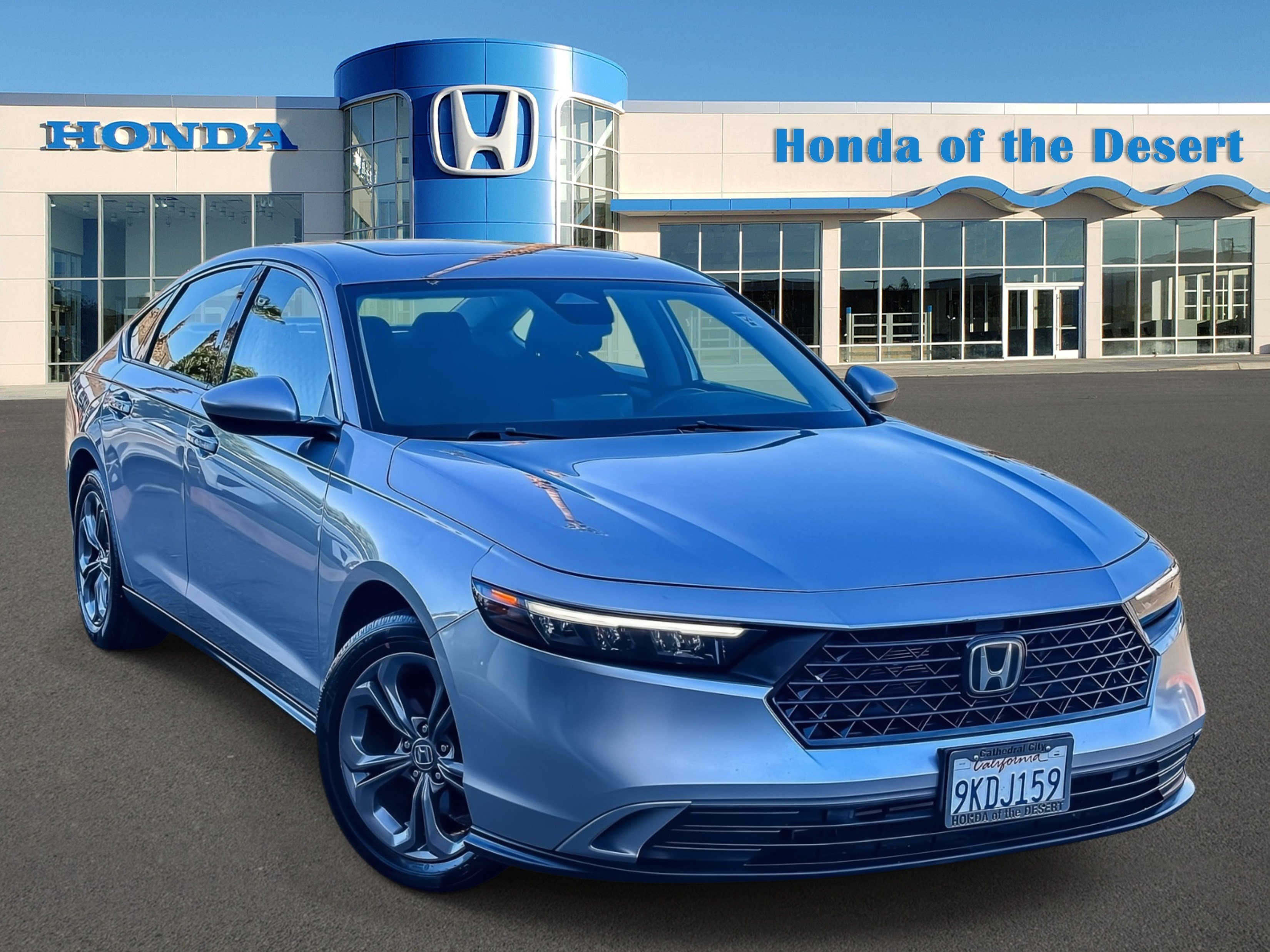 Used 2024 Solar Silver Metallic Honda EX image 1