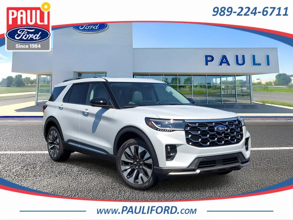 New 2026 Space White Metallic Ford Platinum™ image 1
