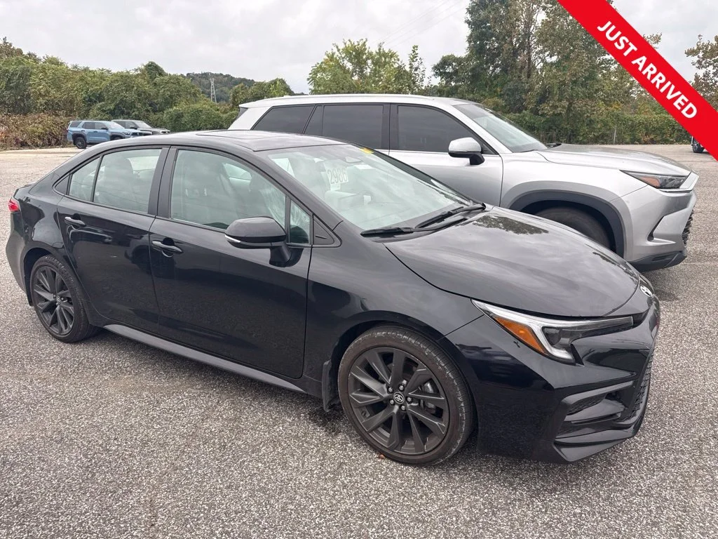 Used 2024 Black Toyota SE image 1