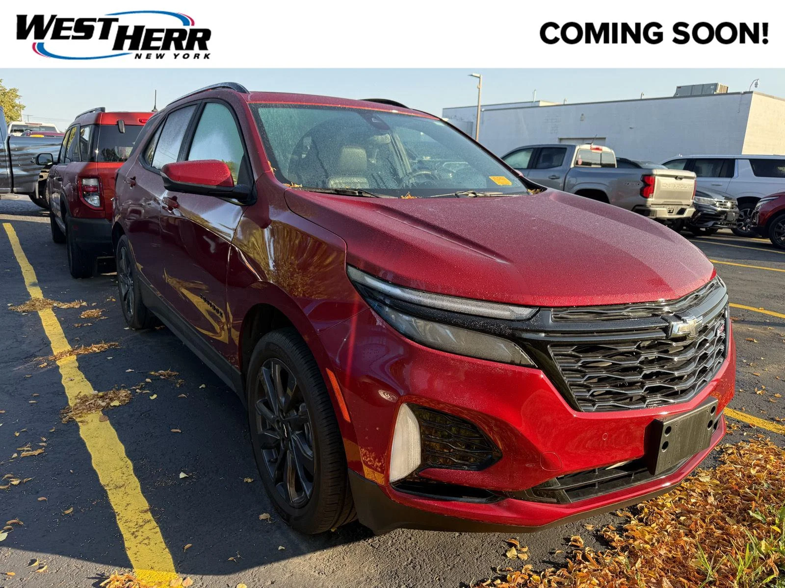 Used 2024 Radiant Red Tintcoat Chevrolet RS image 1