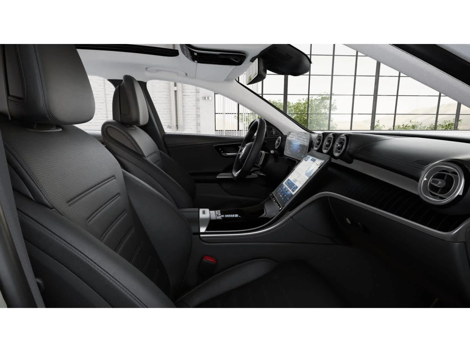 New 2026 MANUFAKTUR Moonlight White Metallic Mercedes-Benz C 300 image 3