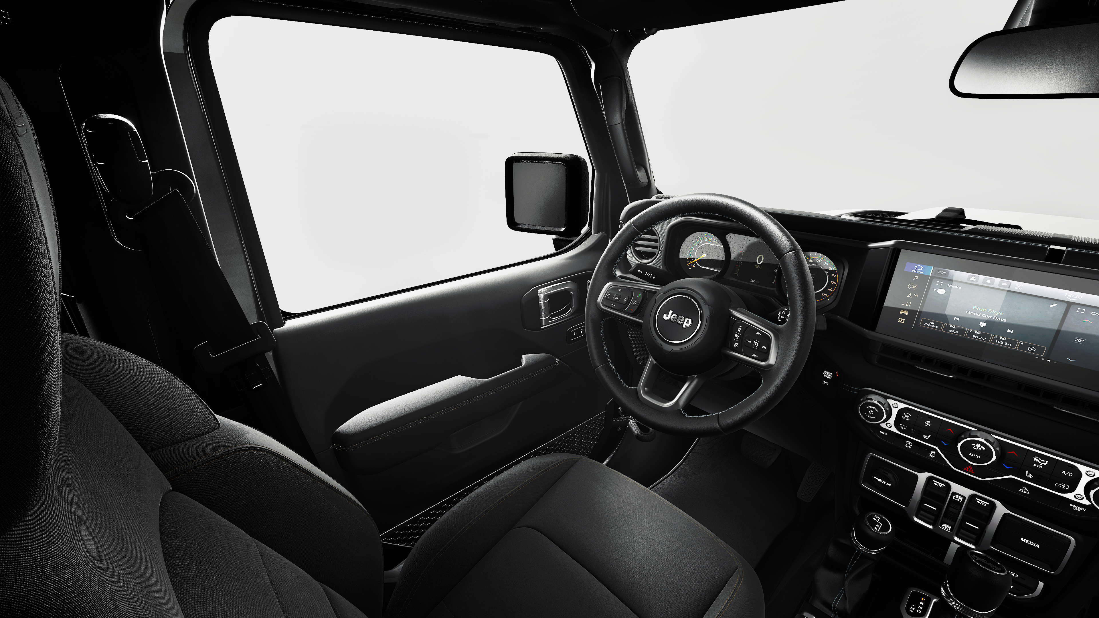 New 2027 Bright White Clear-Coat Paint Jeep Sahara image 20