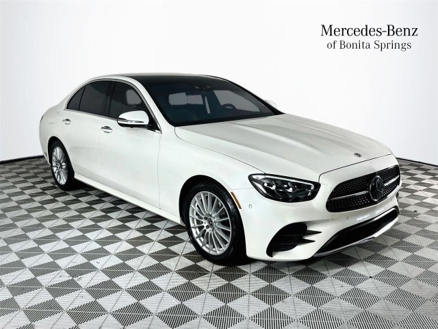 Certified Used 2023 White Mercedes-Benz E 350 image 1