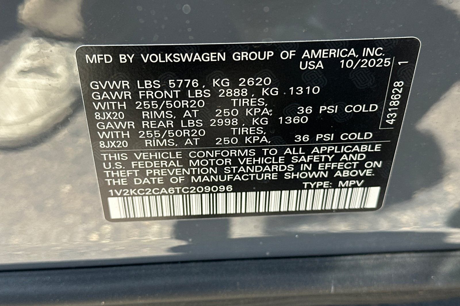 New 2026 Pure Gray Volkswagen 2.0T SE w/Technology image 28