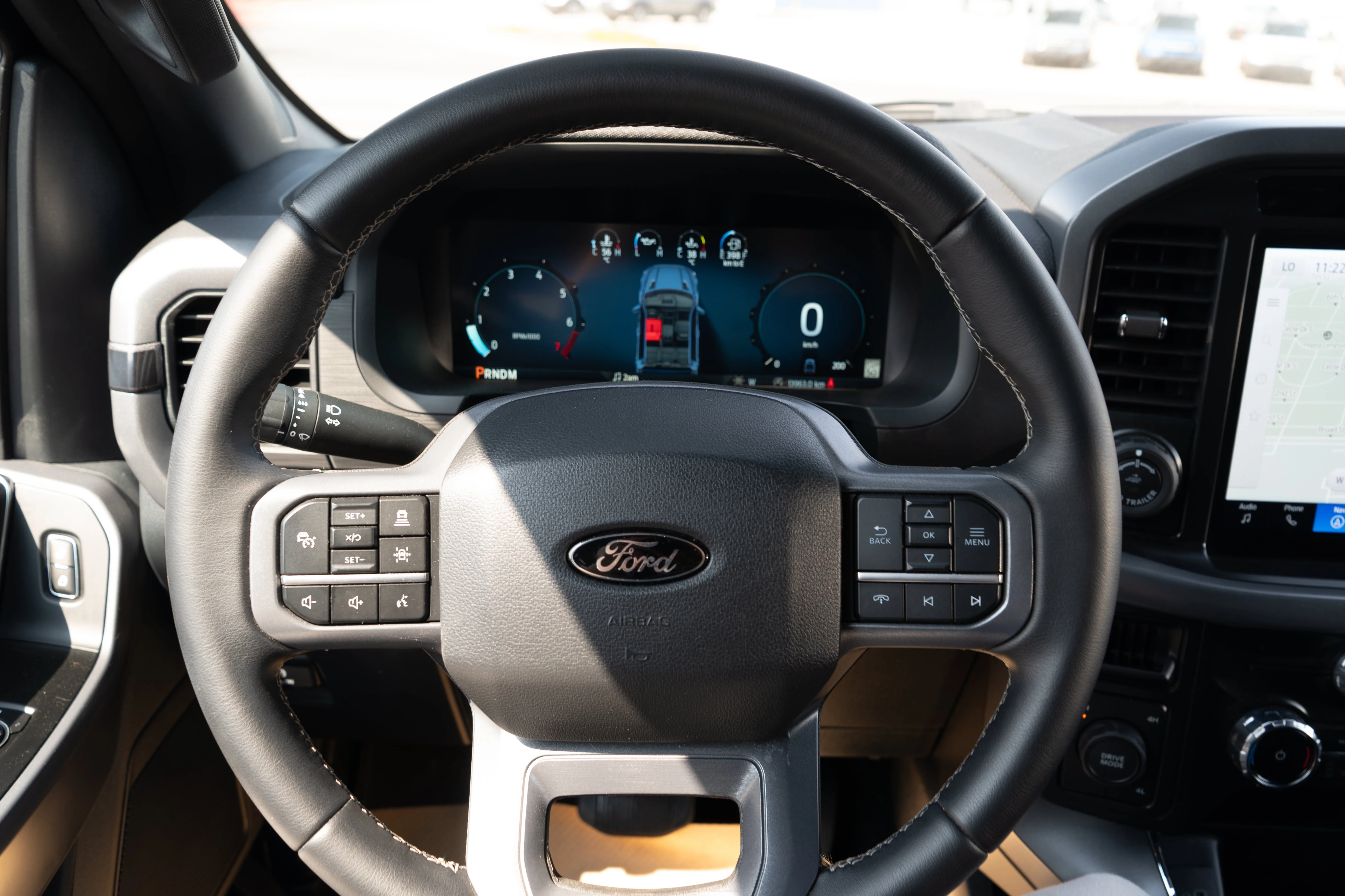 Used 2025 Antimatter Blue Metallic Ford XLT 4WD*2in Lift Kit | 35in Tires | Custom Petrol Wheels | Nav | 360 Cam | Htd Seats | Blackout Pkg image 14