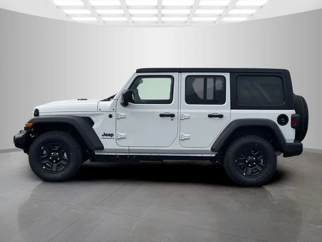 New 2026 Bright White Clear-Coat Exterior Paint Jeep Sport image 4