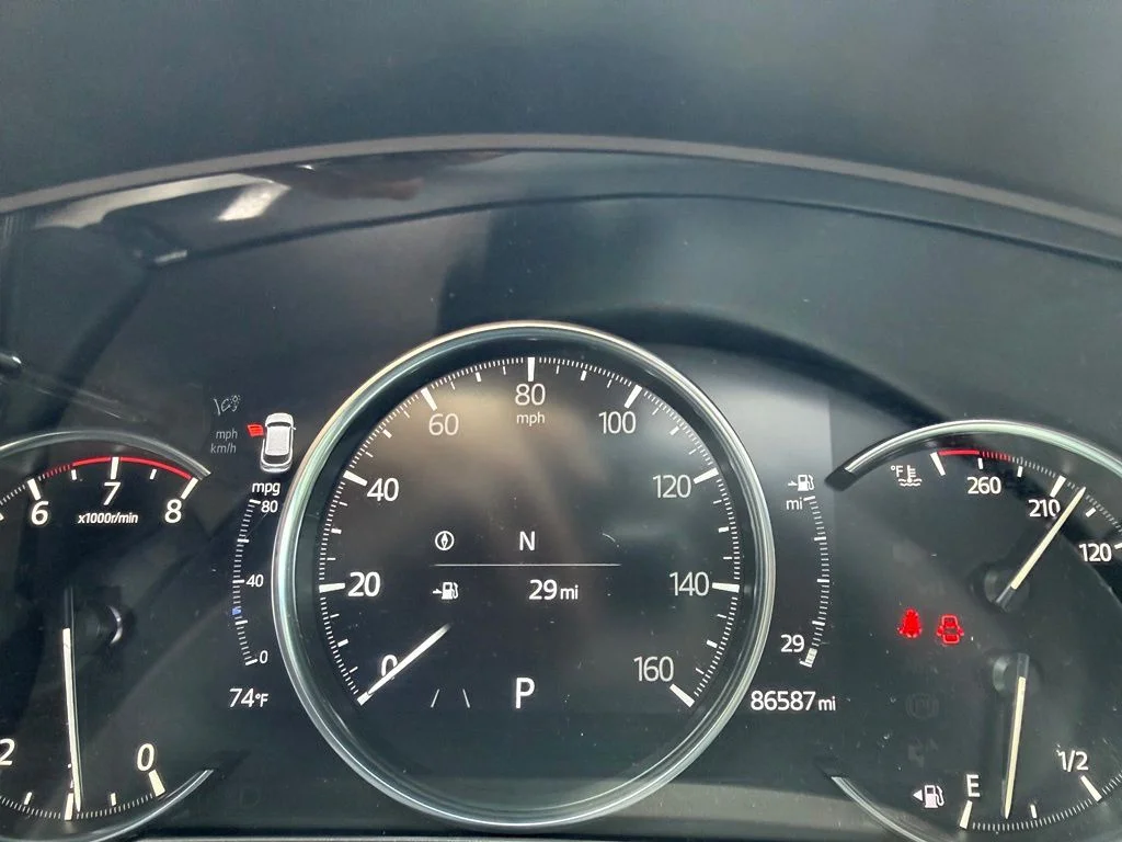 Used 2021 Snowflake White Pearl Mica Mazda Grand Touring image 13