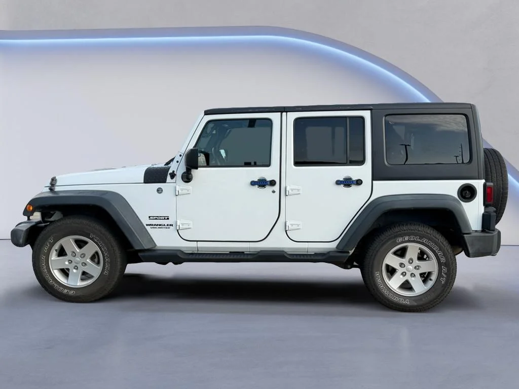 Used 2015 Bright White Clearcoat Jeep Sport image 2