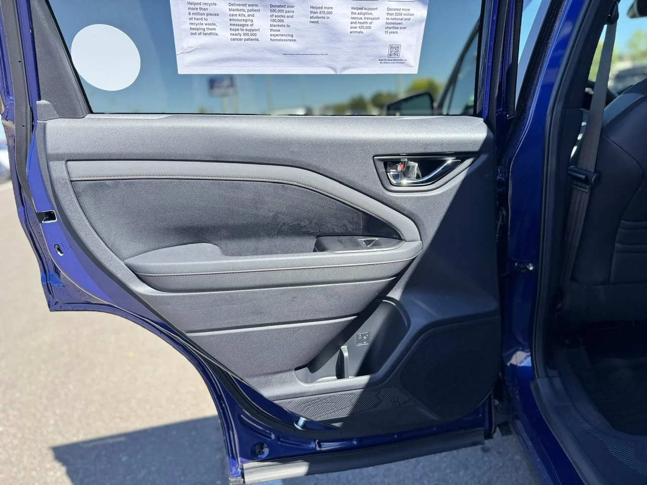 New 2026 Sapphire Blue Pearl Subaru Sport Onyx Edition image 29