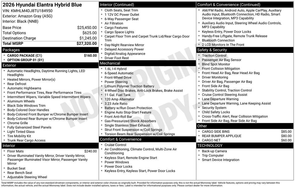 Certified Used 2026 Gray Hyundai Blue image 9