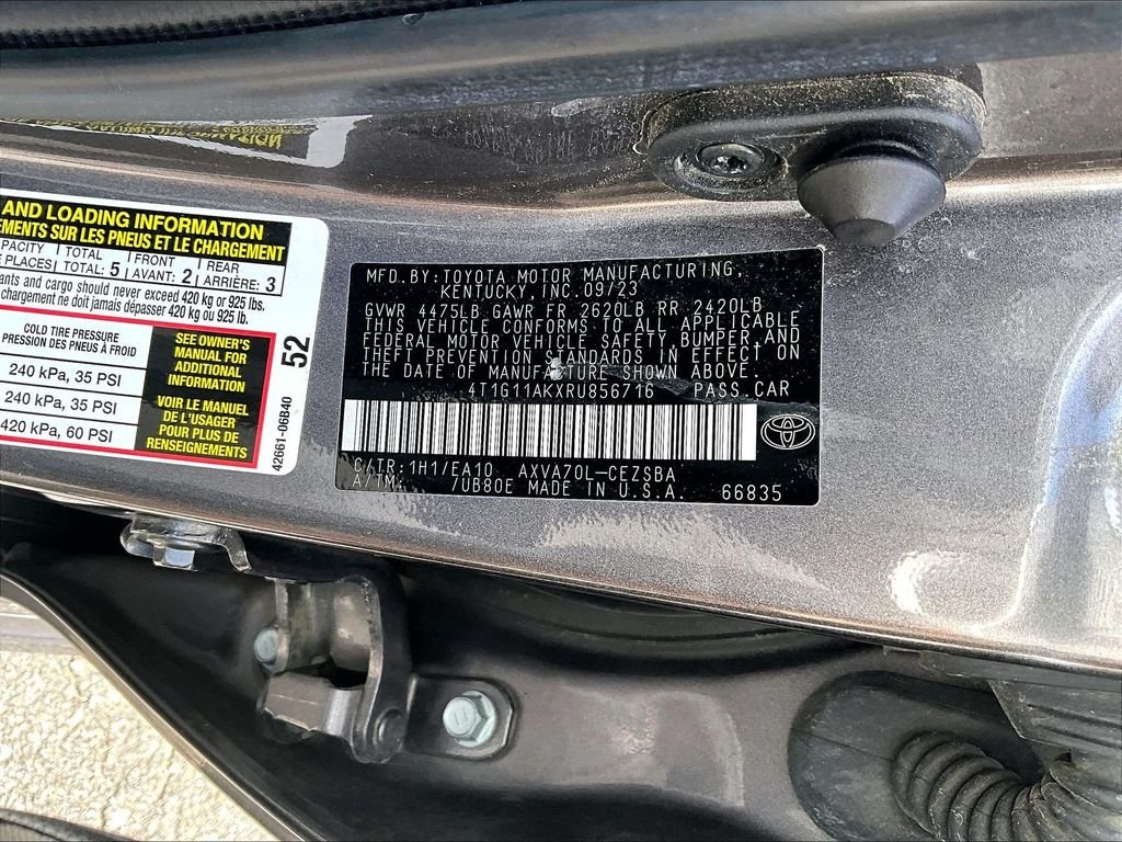 Used 2024 Gray Toyota SE image 35