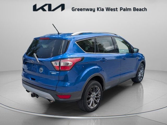 Used 2017 Blue Ford Titanium image 7