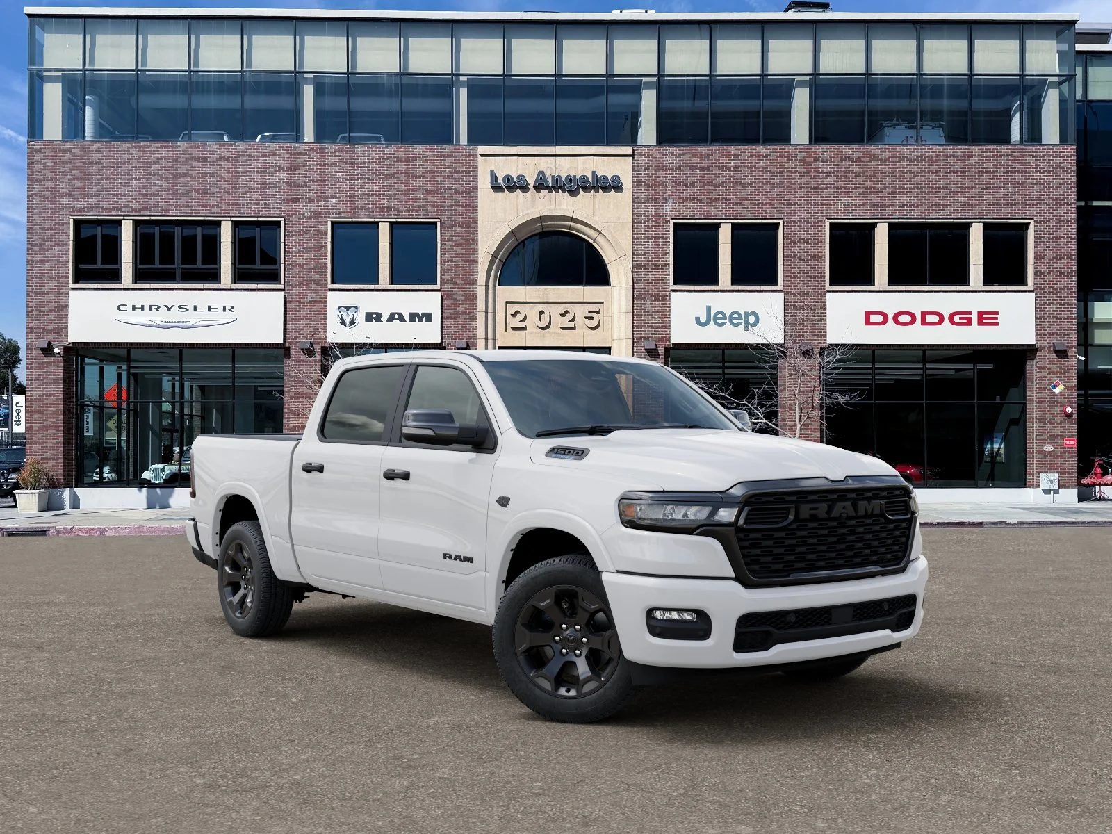 New 2027 Bright White Clear-Coat Exterior Paint RAM Big Horn/Lone Star image 31