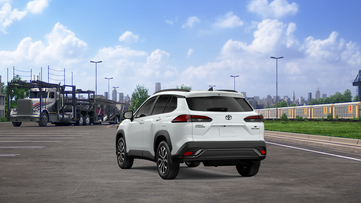 New 2026 Wind Chill Pearl Toyota Hybrid SE image 7