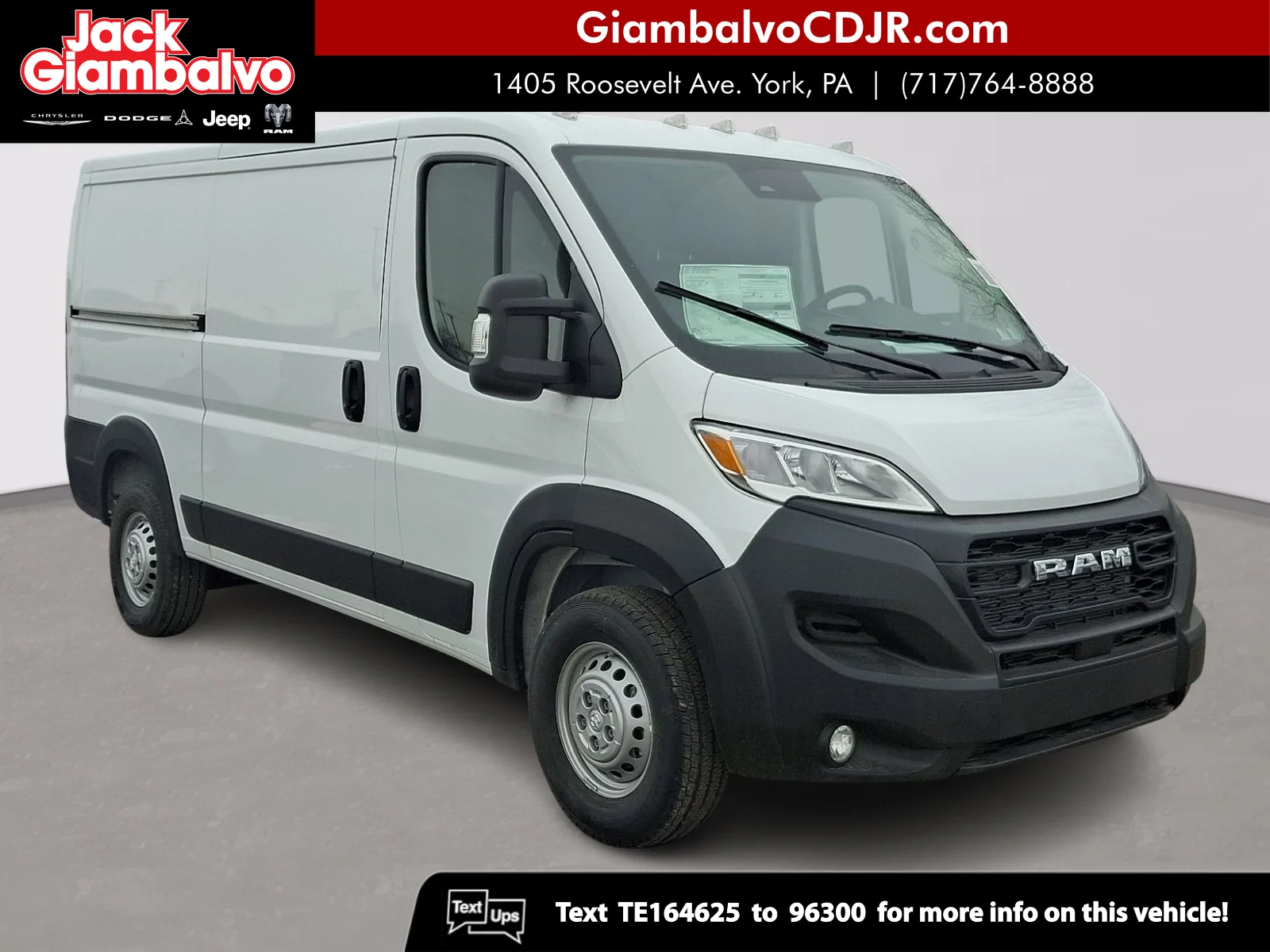 2026 RAM ProMaster 1500 Tradesman 136" WB Low Roof's photo