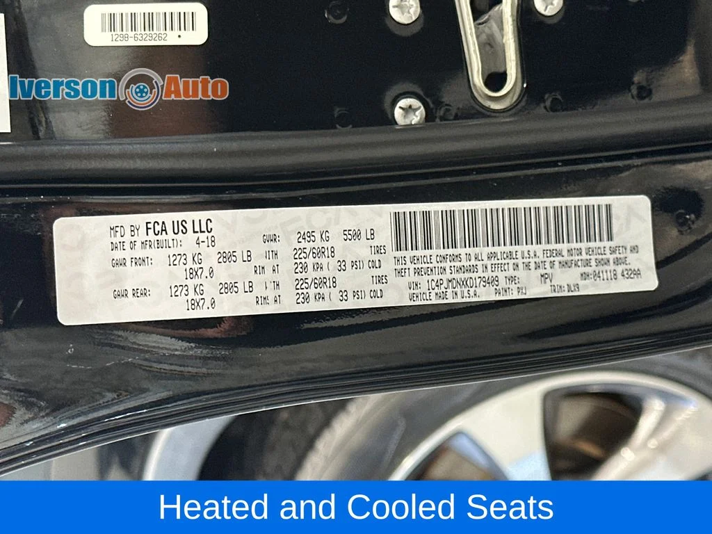 Used 2019 Black Jeep Limited image 14