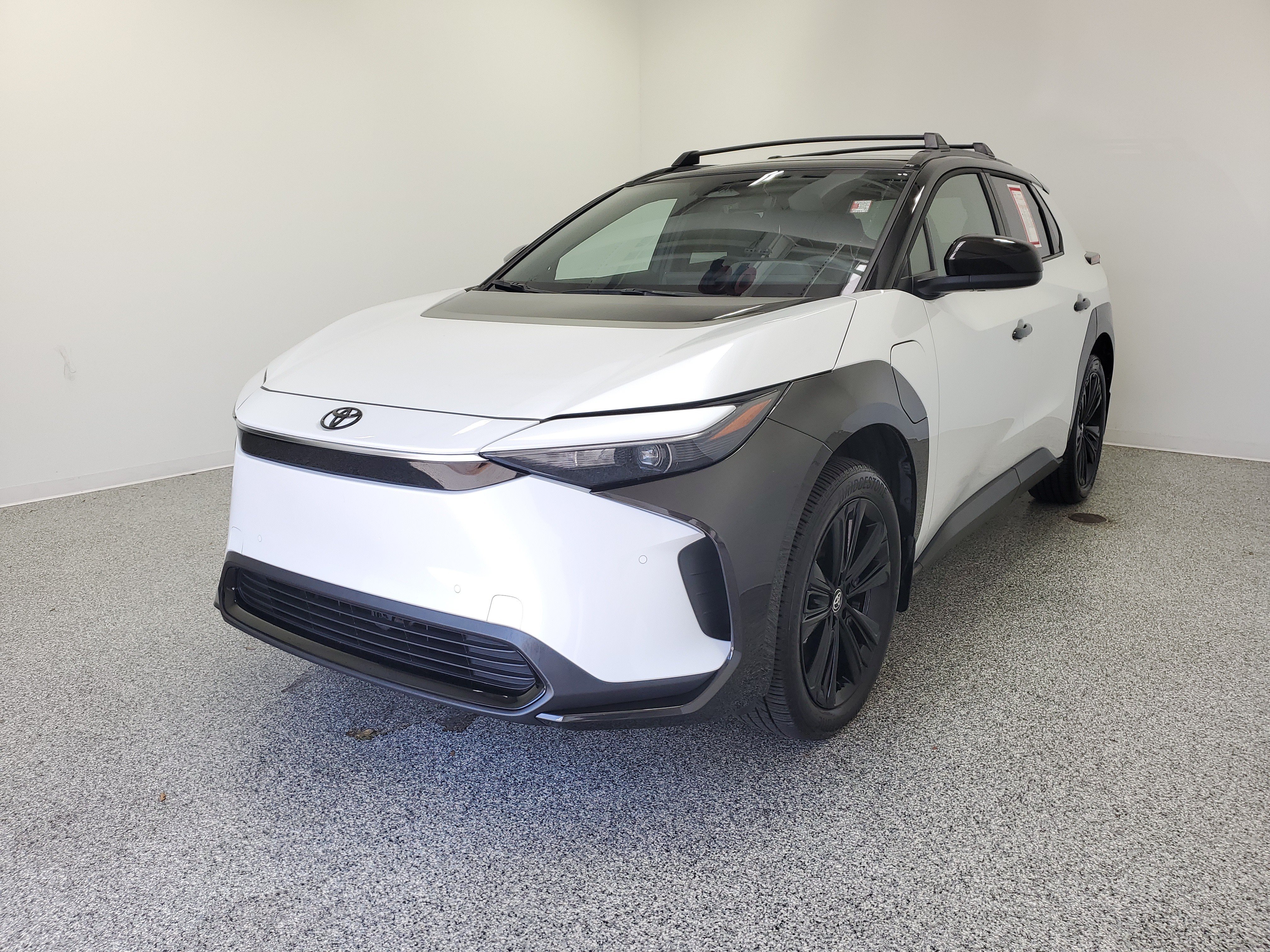 Certified 2025 Toyota bZ4X Nightshade with VIN JTMABACA3SA104343 for sale in Spring, TX