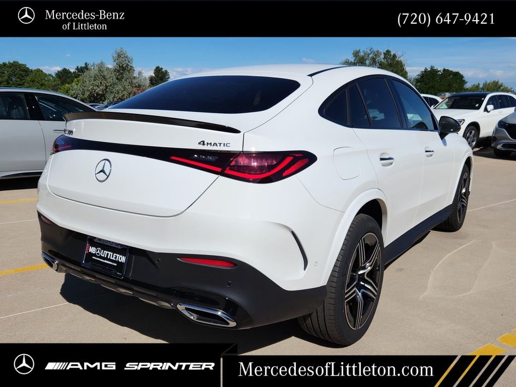 New 2027 Polar White Mercedes-Benz GLC 300 Coupe image 7